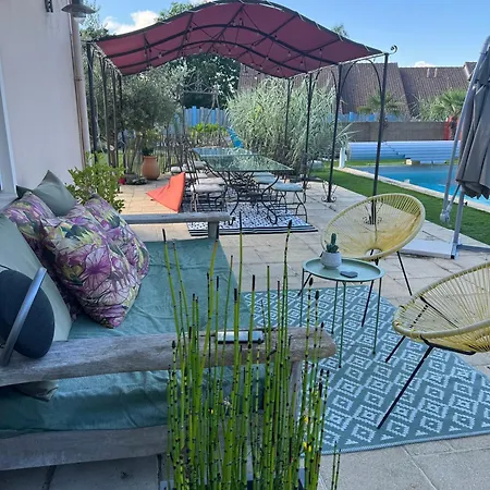 Oasis De Detente Avec Piscine Et Jacuzzi 300m2 * Roeze-sur-Sarthe